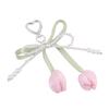 Pearls Bows Bag Charm Pendant Aesthetic Purse Charms Aesthetic keychains Keyring for Women Backpack Purse Handbag Decors