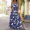 Women's Slip Dress Maxi Long Dress Fresh and Natural Print Dress Spring & Summer Leisure Vacation
