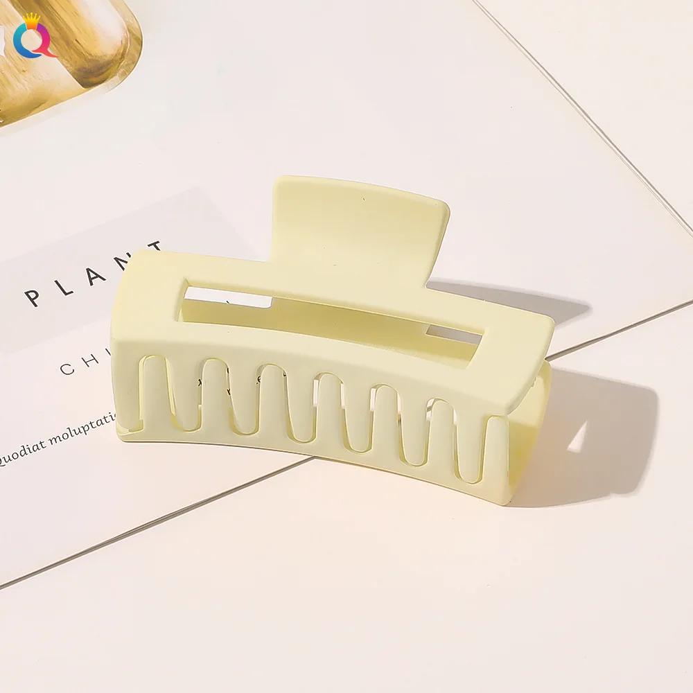 11-13cm Vintage Cross Hair Clip Large Barrette Crab Hair Claws Bath Ponytail Clip for Women Girls Claw Clip Hair Accessories