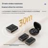 M6S Wireless In-Ear Monitor: 2.4G Low Latency, Hi-Fi Noise Reduction for Streaming, Gaming, and Outdoor Use