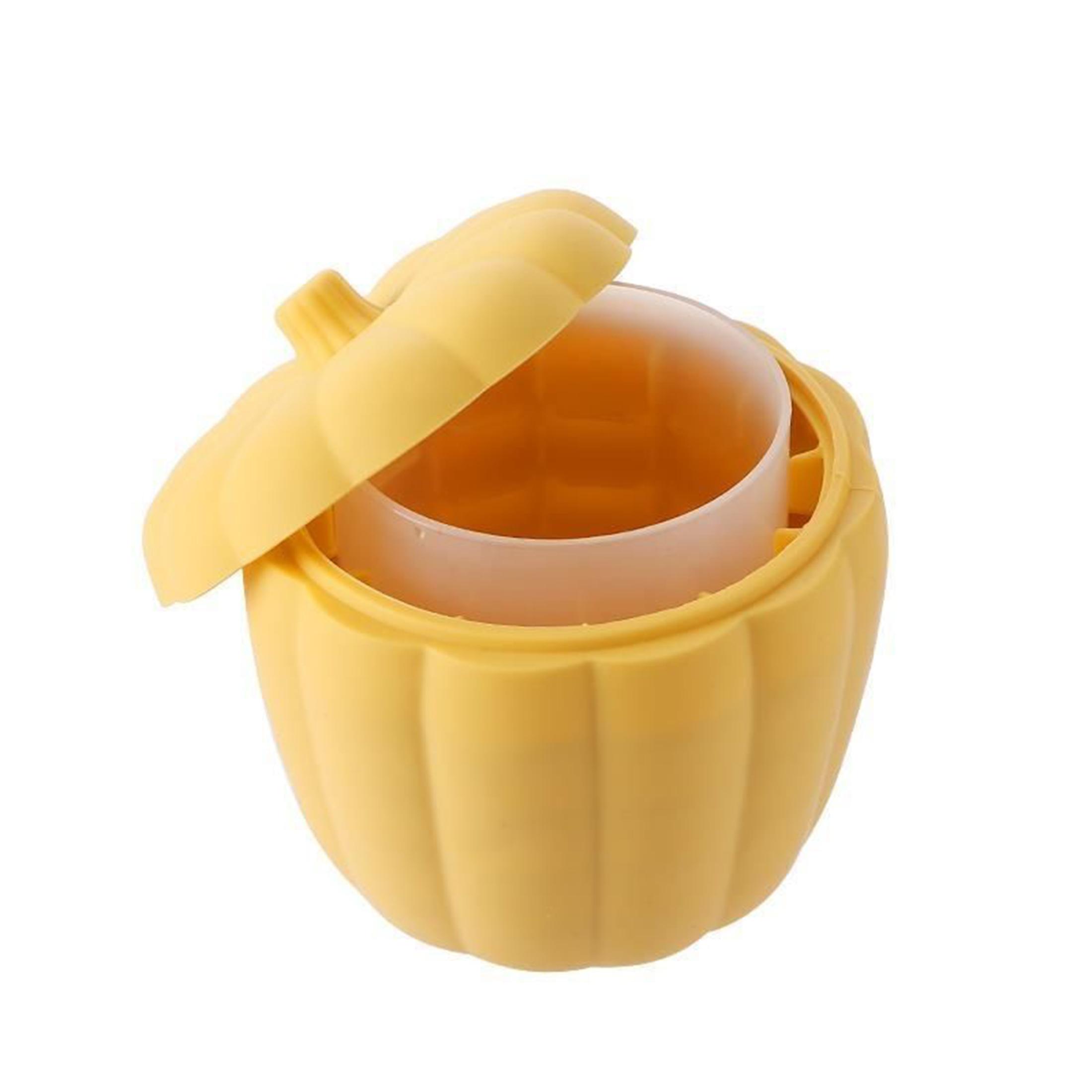 

Pumpkin Ice Cube Mold Silicone Ice Bucket and Ice Maker, with Lid, Food-Grade, BPA-Free, Easy Release, for Cocktails Beer Whiskey Parties and Home Bar