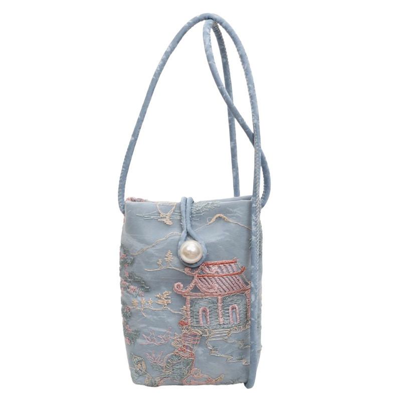 Chinese Fashion Small Crossbody Purse With Stitch Detailing For Summer Outfits