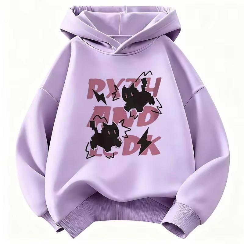 Felpe Primavera Autunno per Ragazzi Ragazze Felpa Casual Abbigliamento Bambini Top Felpa con Cappuccio a Manica Lunga Pullover con Cappuccio Stampa Gatto Divertente