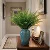 6PCS UV Resistant Artificial Persian Grass Ferns Plastic Artificial Persian Leaf  Home Decoration