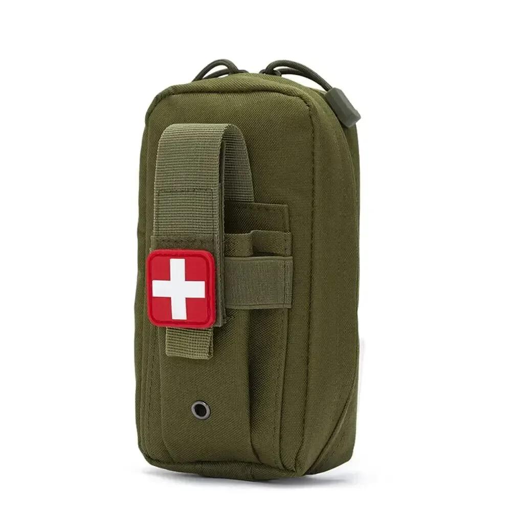 

1pcs New Tactical EMT First Aid Pouch Bag Hunting Survival Pouch for Emergency IFAK Trauma Combat зелений