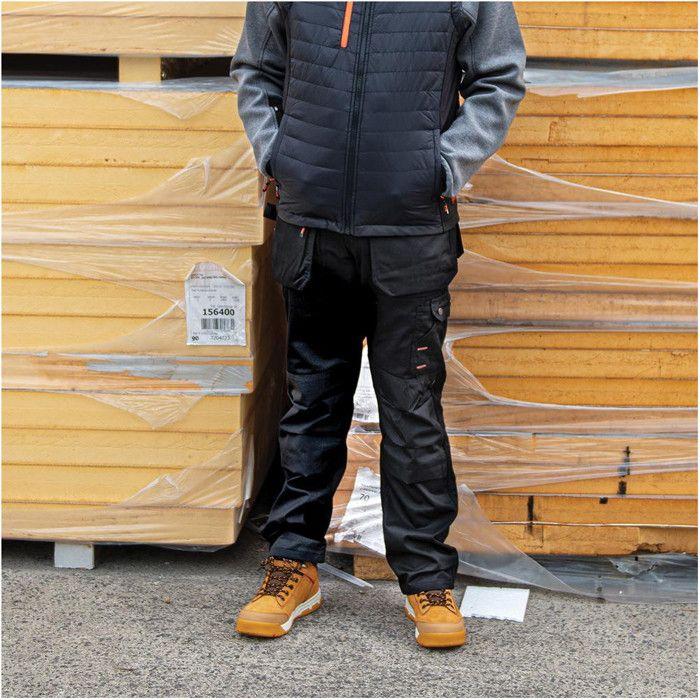 Pantalon Worker Plus Noir Taille 38 R – Confort Et Résistance – Idéal Pour Le Travail - Scruffs