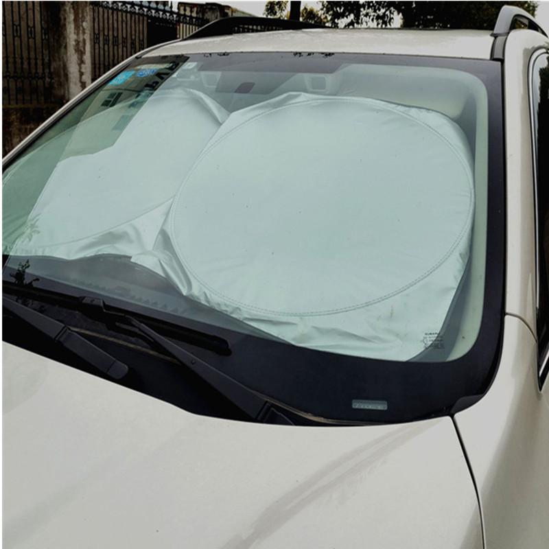 1PCS Car Windshield Sunshades Sun Shade Covers Front Window Visors For Infiniti Skoda Mini Hyundai Nissan AMGWindshield Sunshades 1