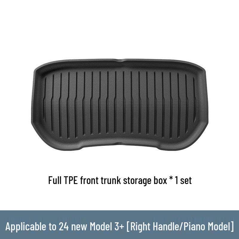 Tesla Model 3 TPE Mats: 24-Piece Right-Hand Drive Set