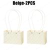 2026 New Reusable Waterproof Flower Tote Bag Eco Friendly Wedding Party Favors Gift Box Portable Bouquet Packaging Decorations
