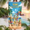 Large Beach Towel Quick Dry Absorbent Towel For Beach IndoorThe Simpsons