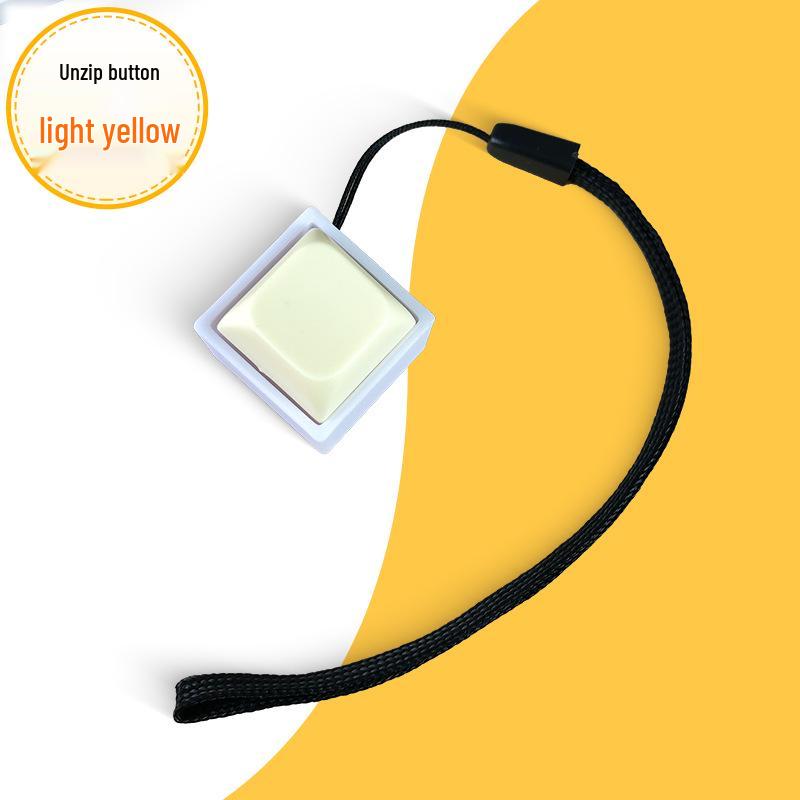 Children's Creative Decompression Keyboard Keychain Toy