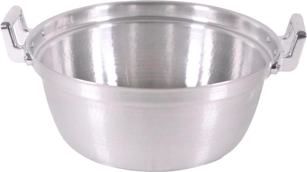 Honma Seisakusho KO Aluminum Tiered Pot, 39cm (15.5L) 017030
