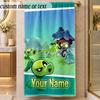 Beach TowelPlants vs. Zombies Custom Name Text Personalized Soft Towel for Beach Pool Indoor Home Decor Gift