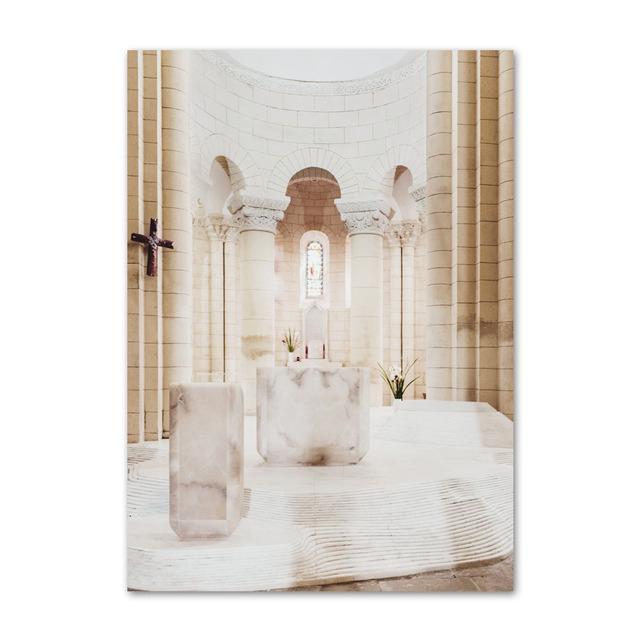 Liść palmowy różowy odcień złote drzwi muszla plażowa Nordic plakat ścienny na płótnie malarstwo ścienne drukowany obraz na wystrój salonu nieoprawione