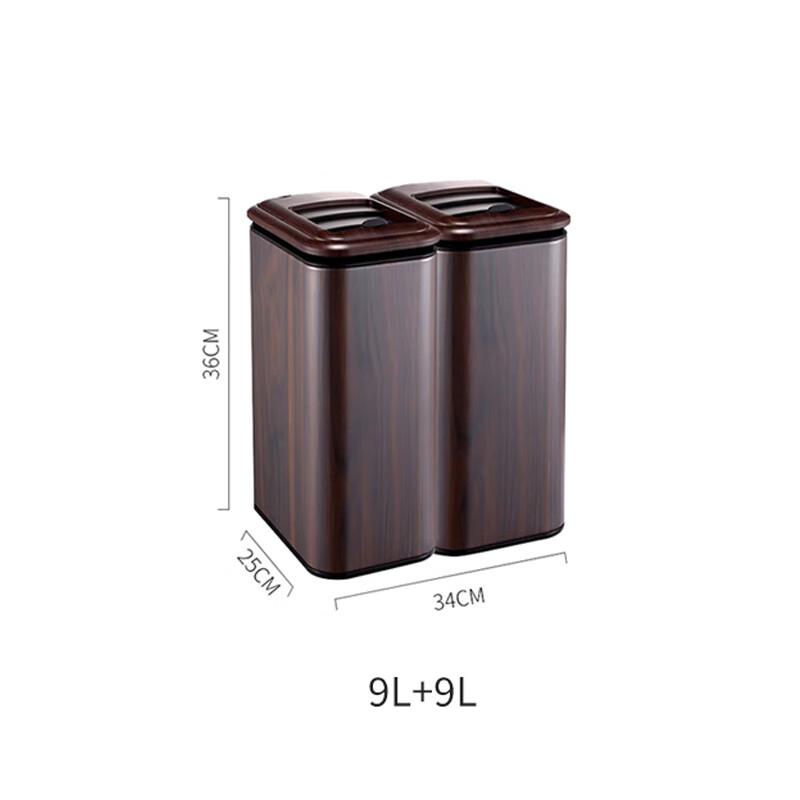 Yimeide Stainless Steel Wet/Dry Separation Tea Waste Bin