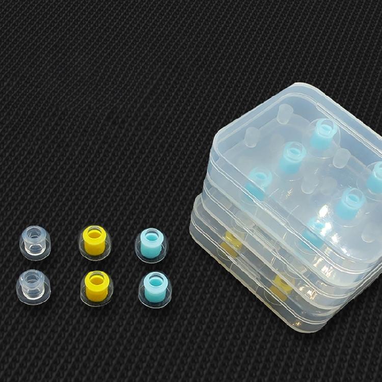 6Pcs Silicone Earbud Tips Earbud Replacement Tips Eartips for Earphones Headphone Earbud Rubber Tips Earbud Caps