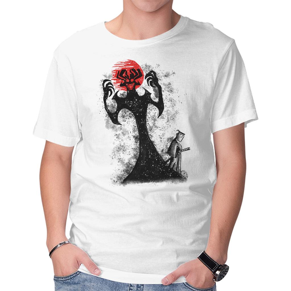 Unisex Crew Neck T-Shirt Ink Demon Graphic Short Sleeve Casual Tee