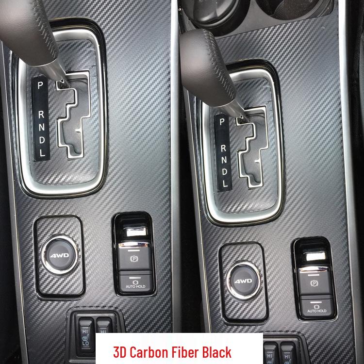 Klistermärken för invändig växelspakspanel för 17-19 Mitsubishi Outlander