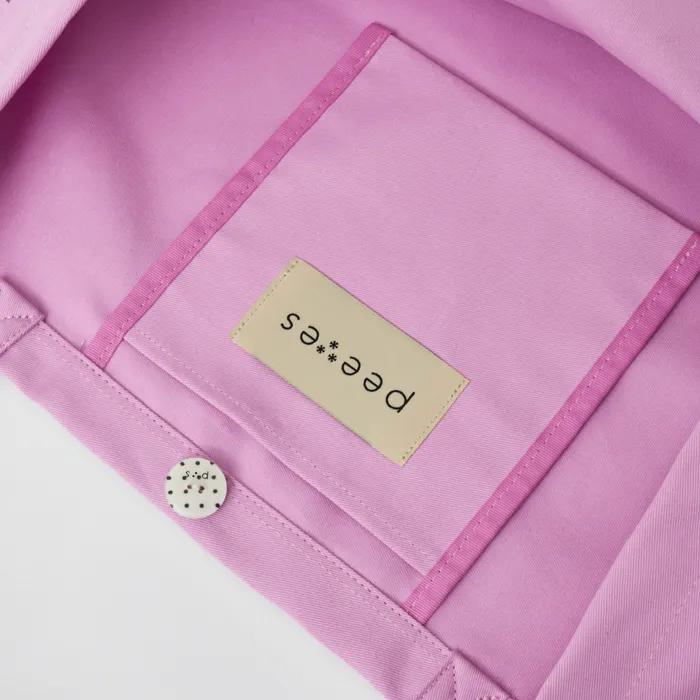 [4th Reorder] PVS Dot Button Bag / Pink Lilac