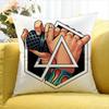 L-Linkin-S-Parks Cartoon Various Sizes Square Pillow Case For Car Home Bedchamber Decor