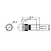 Indicator 6mm 6V Light Panel Signal Bulbs Lamps