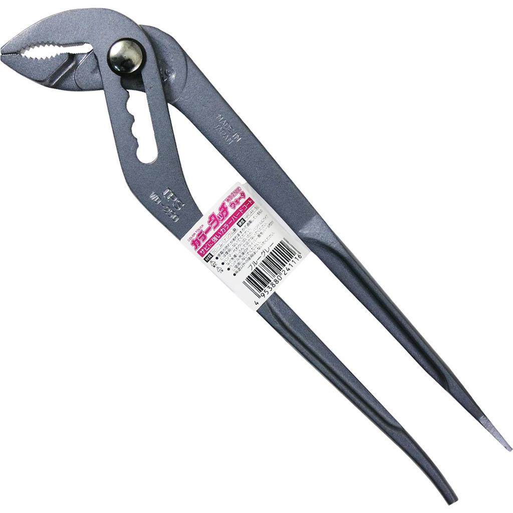 IPS Color Touch Water Pump Pliers rubber Blue Gray (with anti-scratch pads) WD-250C