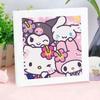 Kuromi Cartoon Diamond Painting Kit: Peace & Joy DIY Gift for Students and Kids.
