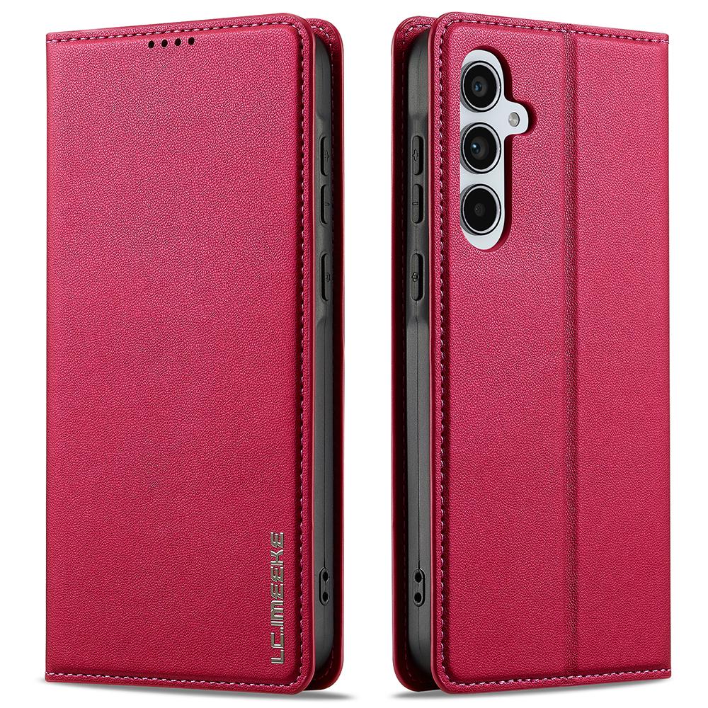 LC.IMEEKE L1 Series for Samsung Galaxy A17 5G Case PU Leather Wallet Stand Protective Phone Cover