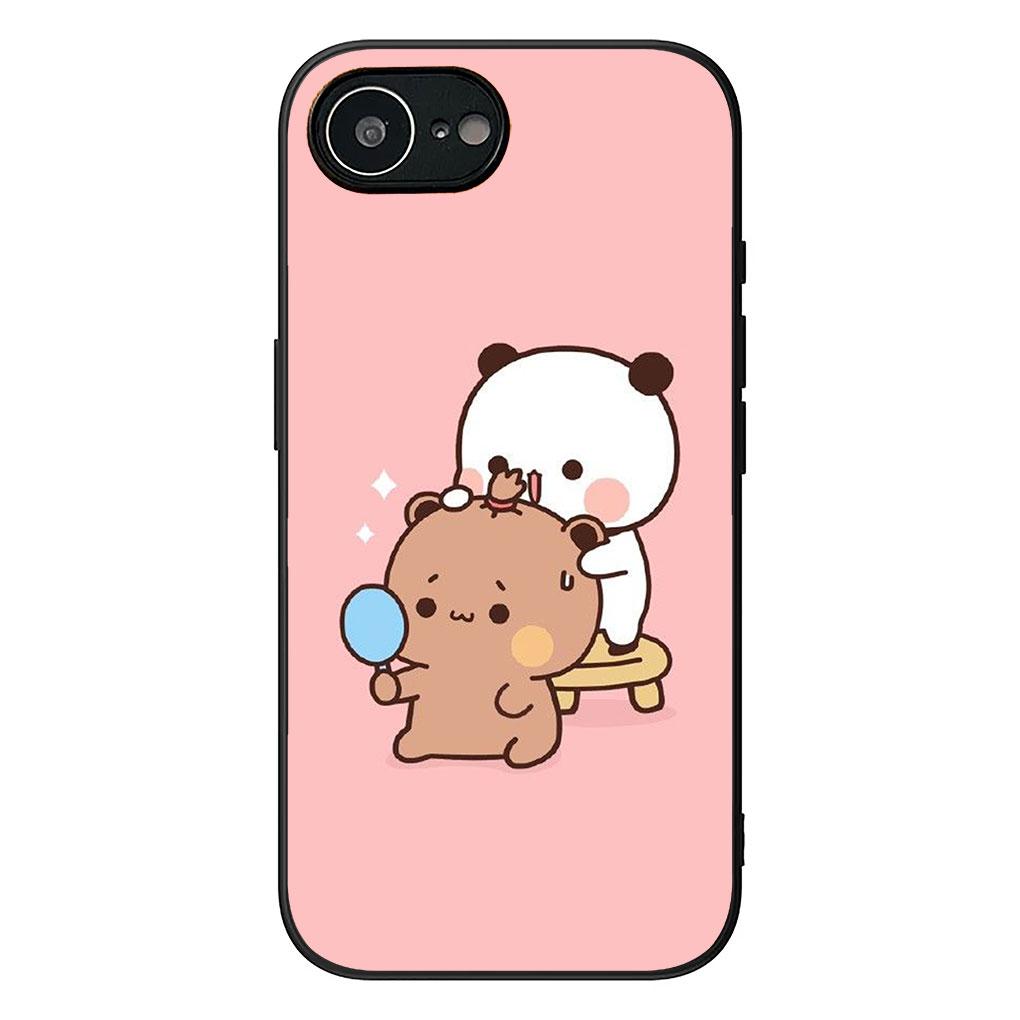 Phone Cover for Motorola Moto Edge 70 60 Fusion NEO Pro G Stylus G56 G96 G52 G04 G05 20 Case B-Bubus D-Dudus Panda Bear kawaii