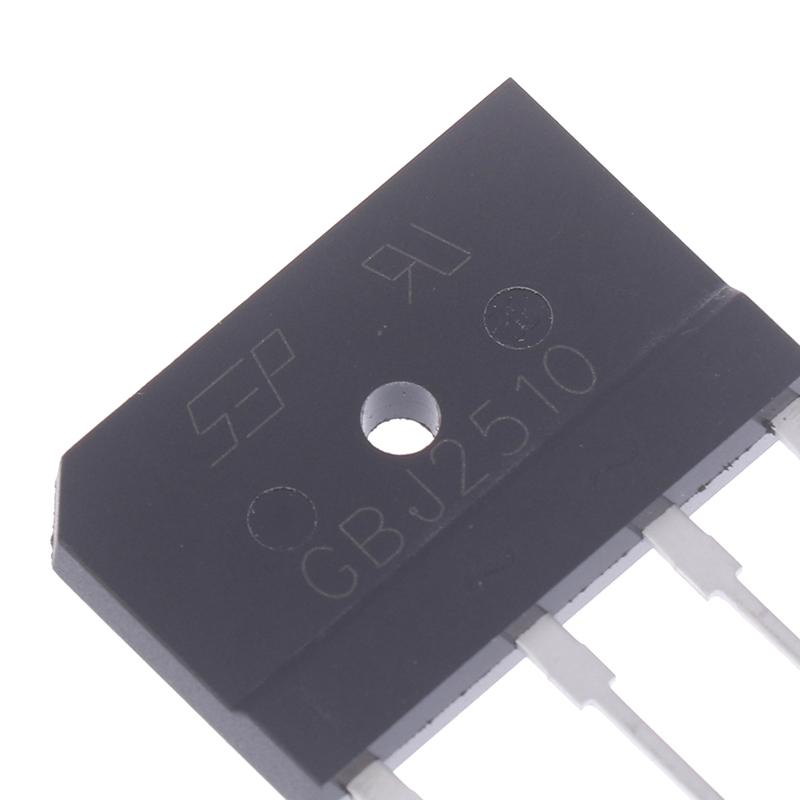 5Pcs Household Electronic Diy Accessories 25A 1000V Diode Bridge Rectifier For Gbj2510