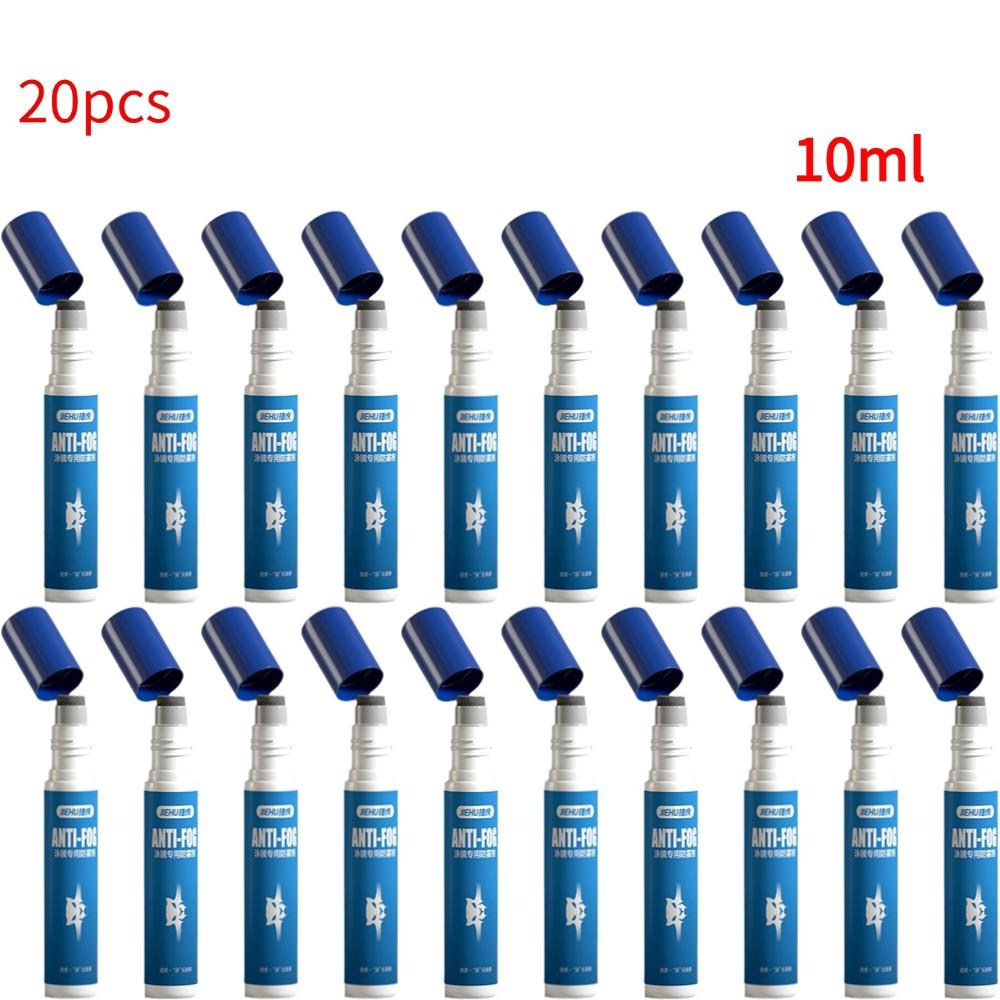 1-20pcs 10/20ml Solid Anti Fog Agent For Swim Goggles Glass Lens Diving Mask Cleaner Solution Anti Fogging Spray Prevents Fog