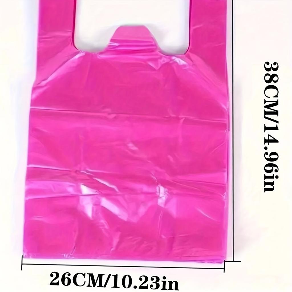 100/200 Stück Große Verdickte Multifunktionale Supermarkt-Einkaufstüten, Westentüten, Einwegtüten, Plastiktüten