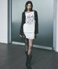 Nigaennikol Fringe Lace Mini Skirt_Ivory