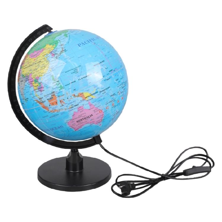 Compact To Large Illuminated Earth Globe For Various Spaces with High Resolution Display Strong Build In 20cm 25cm 32cm