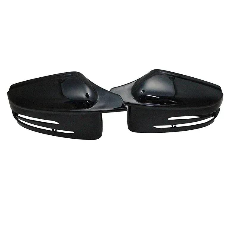2pcs Replacement Carbon Fiber Pattern Rearview Side Mirror Cover Caps for Mercedes Benz W176 W246 W204 W212 W221 C117 X204 X156