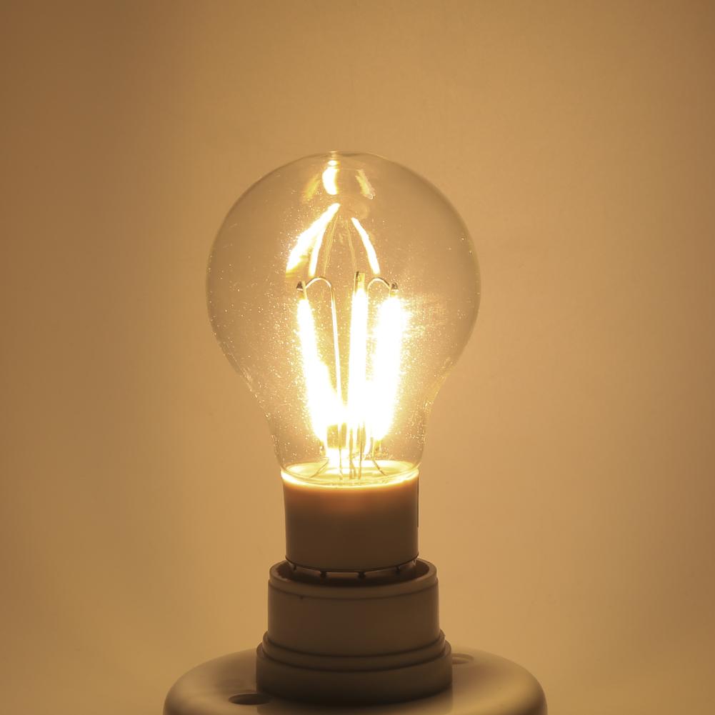 E27 12V COB LED Filament Bulb 360 Degree NOn dimmable Light New (3W Warm White)
