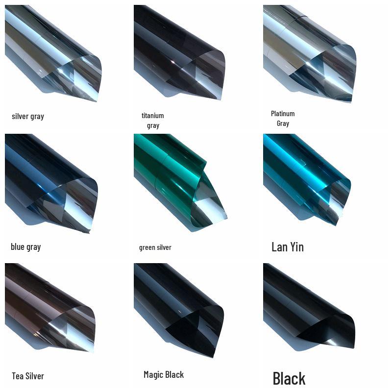 Architectural Solar Heat Insulation Window Film - Sun Shading & One-Way Reflective Design
