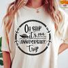 It's Our Anniversary Trip T-shirt, Couple Matching Cruise Shirt, Wedding Anniversary Vacation Tee, Anniversary Gift, Cruise Outfit