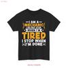 Funny Mechanics Automotive T Shirt For Car Enthusiasts Auto Repair Vintage Stretched Homme Casual Slightly Streetwear