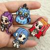 1/4 Pcs K- Enamel Brooches  Girl Group Collection Lapel Pin Cute Clothing Backpack Badge Decor Gift For Fans