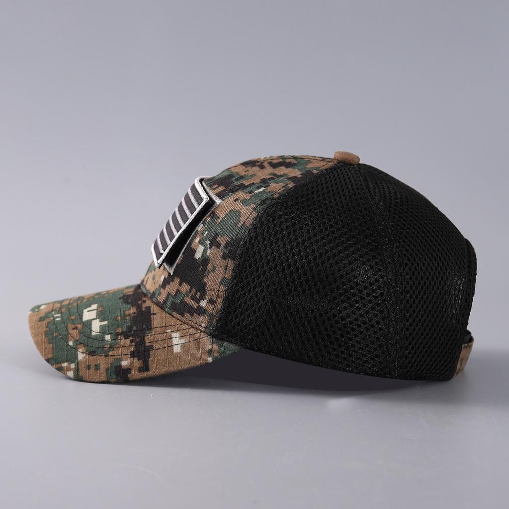 Usa Flag Baseball Hat With Breathable Cotton Material For Tactical Outdoor Activities