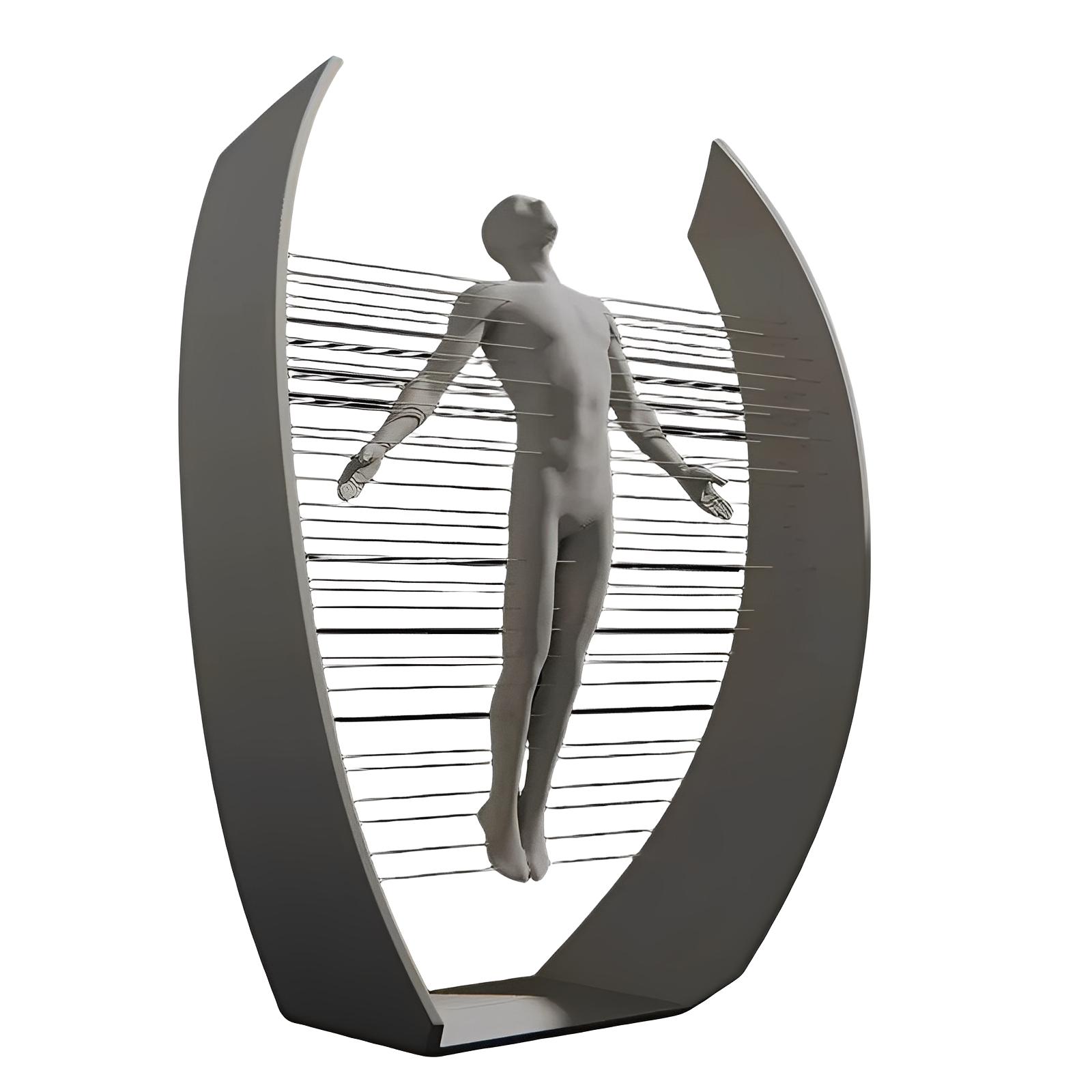 

Suspended Boy And Girl Art Decorations one size