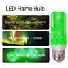 E27 LED Flame Effect Fire Light Bulbs Creative Lights Flickering Emulation Vintage Atmosphere Decorative Lamp