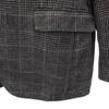 TAGLIATORE made in Italy Check Pattern wool blend tailored jacket 50 Gray Men's Used