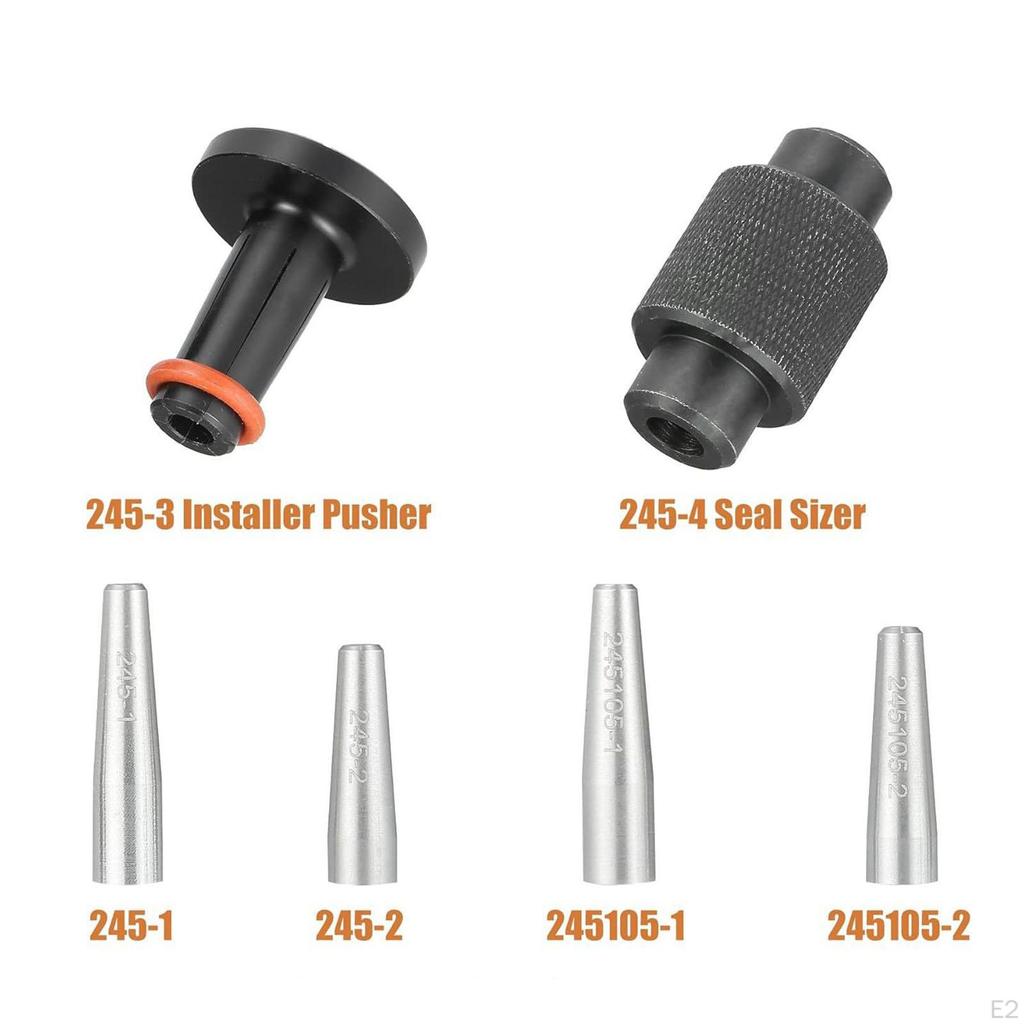 GM245 Fuel Injector Seals Tools Set Spare Parts EN49245 for GM Engines