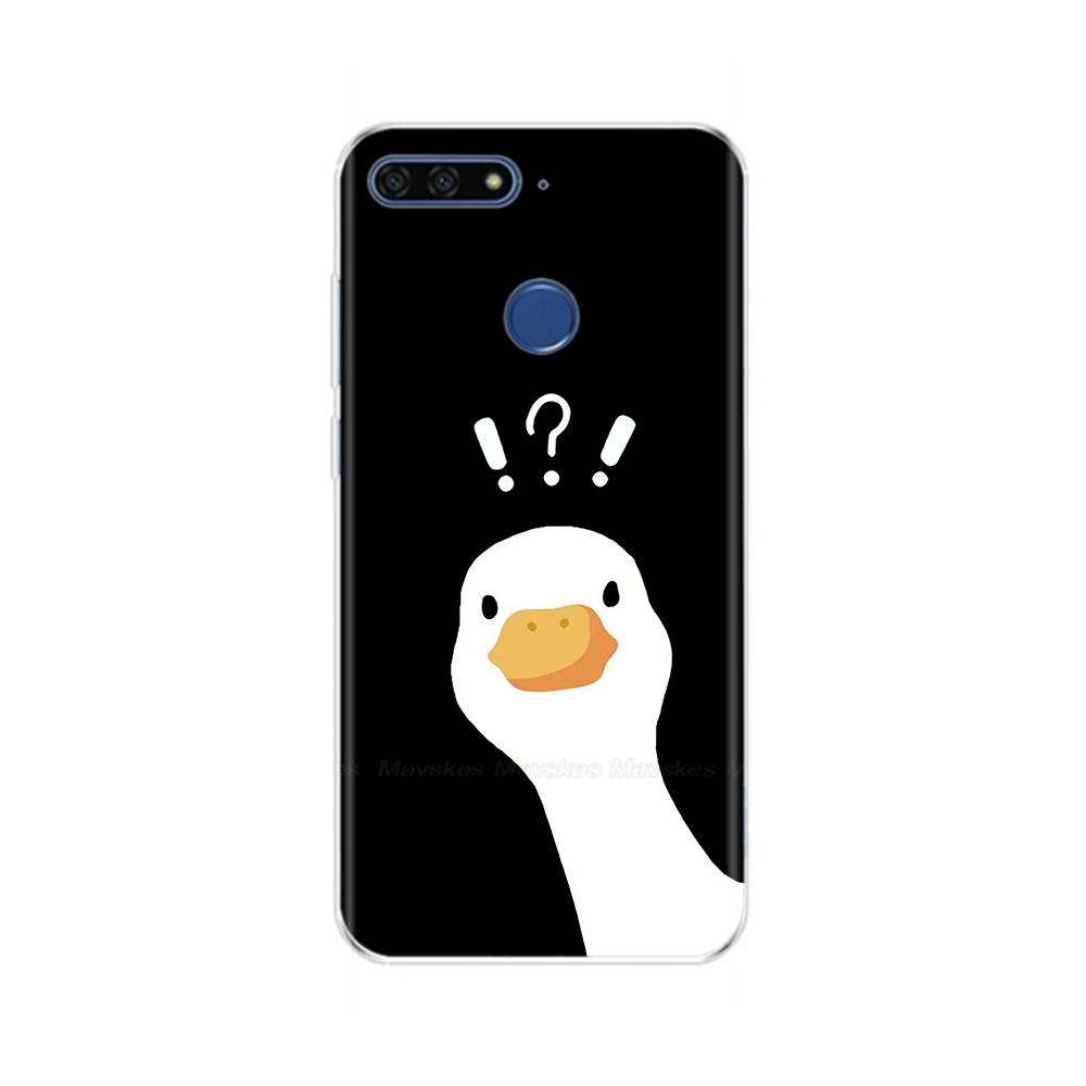 For Honor 7A Pro Case For Honor 7C Case Shockproof Silicone Soft Phone Back Cover For Huawei Honor 7A Pro Fundas Bumper Shells