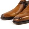 Great Berluti Ankle boots Olga Period Scars Calligraphy Demesure Brown leather Used