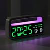 Atmosphere LED Alarm Clock Home Decor: Multifunctional Electronic Bedside Clock 5520