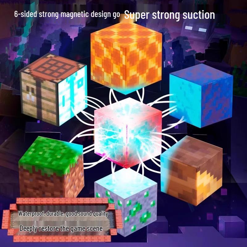 Magnetic World Cube Building Blocks: Educational DIY Model & Construction Toy