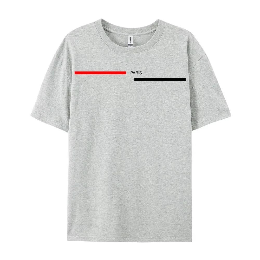 Fashion S Letter Print Short Sleeve Men's Women Summer Loose Fit 100 Cotton Printed T-shirt Tops Cotton Loose Oversize Tees